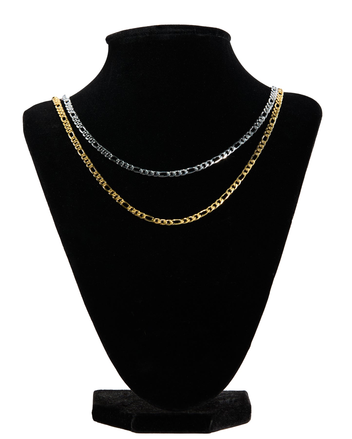 Solid 14K Gold Figaro Chain image 2