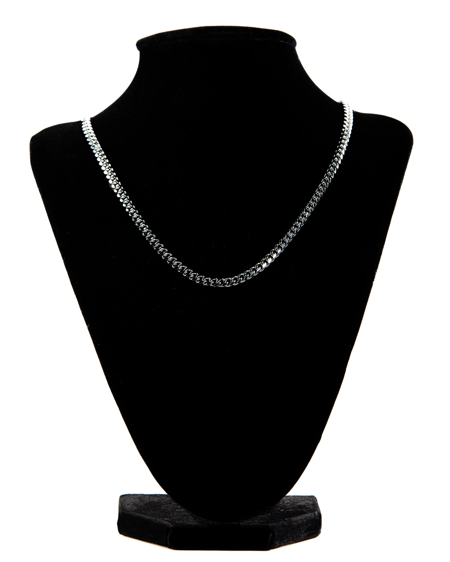 Hollow 10K Gold Miami Cuban Link Chain