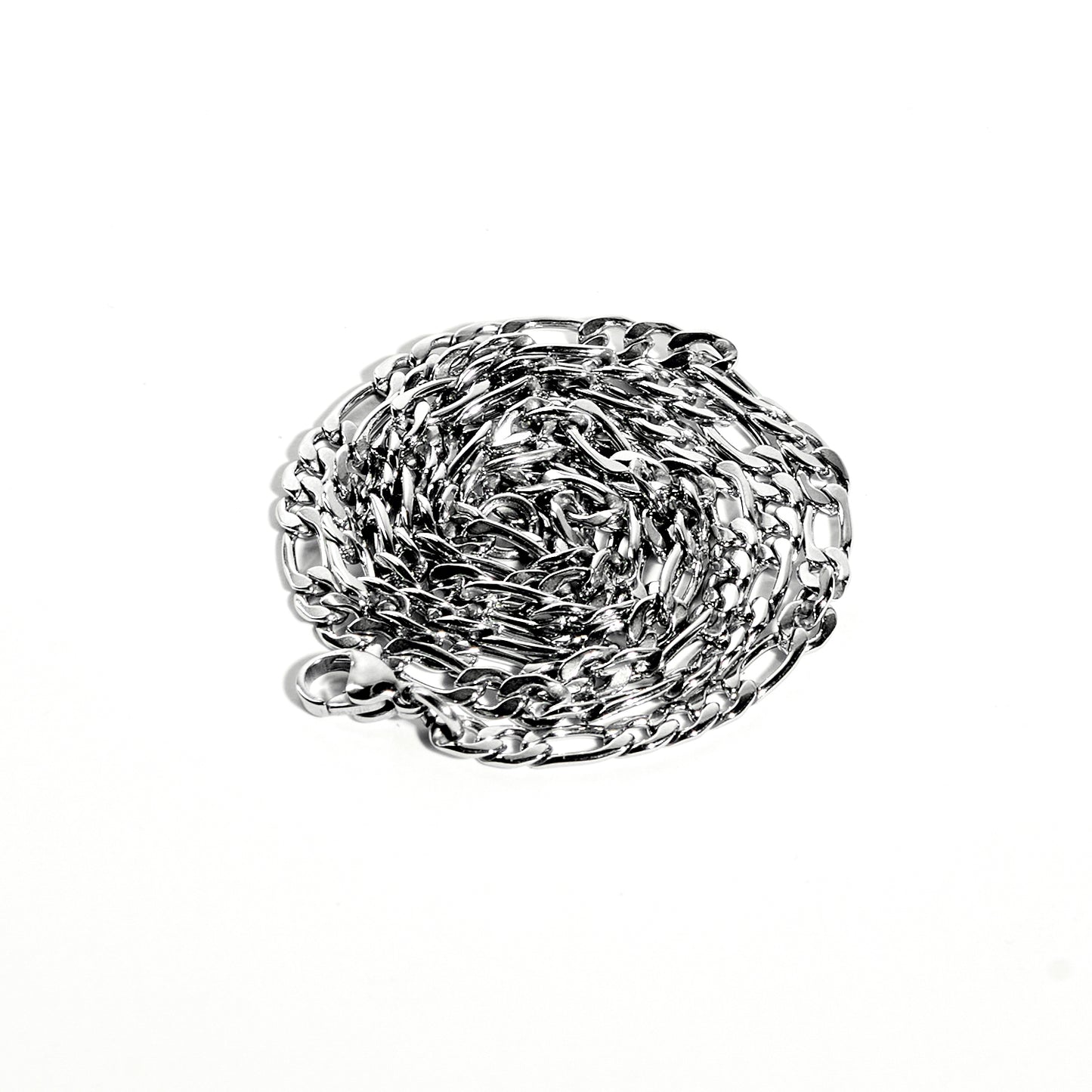 Sterling Silver Figaro Chain