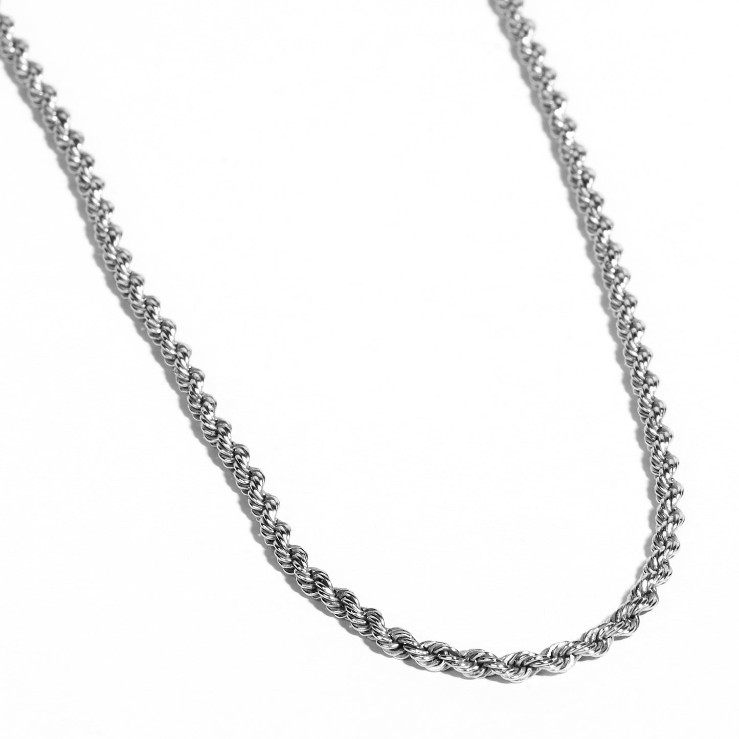 Hollow 10K Gold Rope Chain