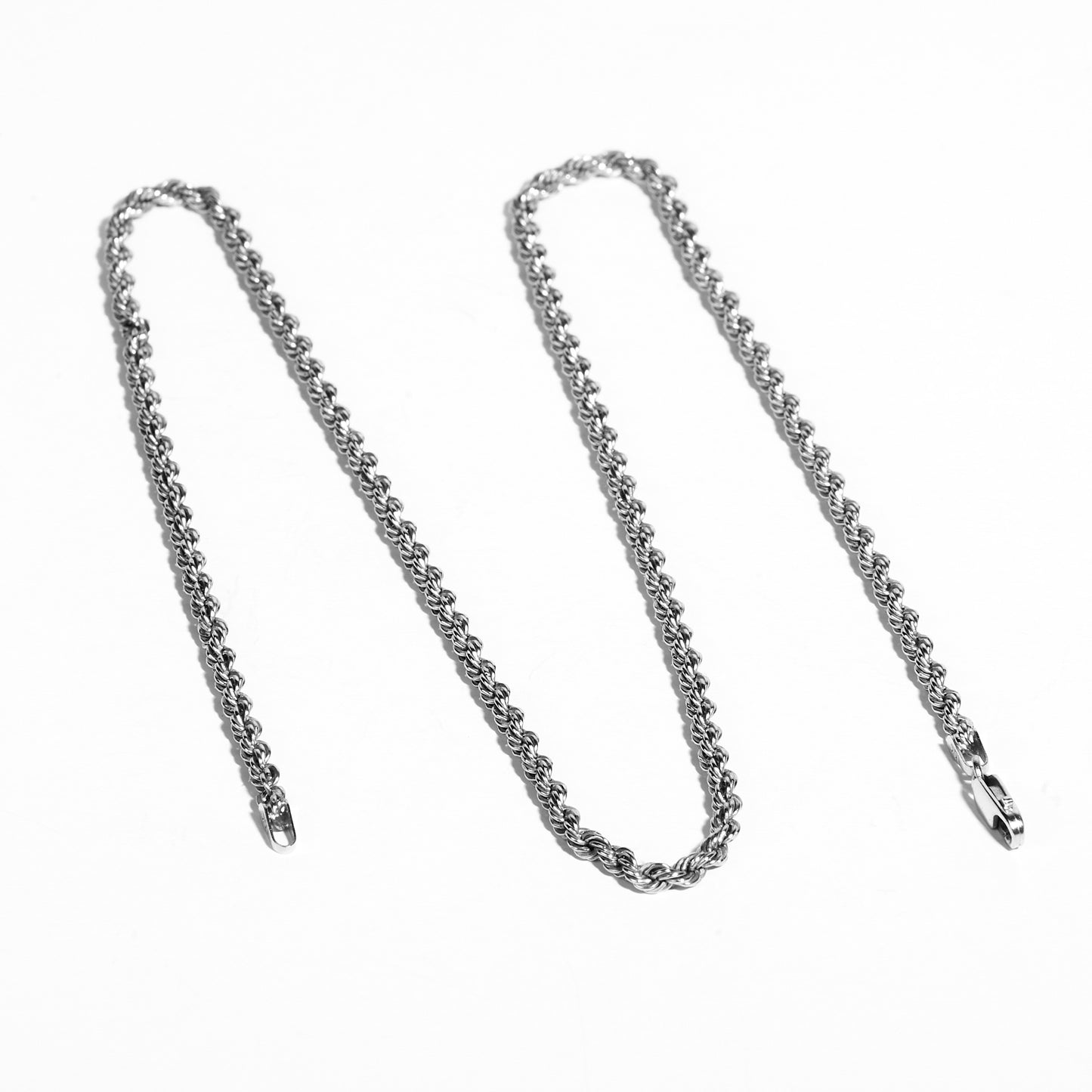 Hollow 10K Gold Rope Chain