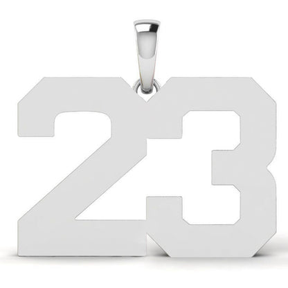 Number Pendant – Classic Jersey Number Necklace
