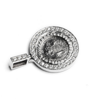 Coin Frame Pendant image 1