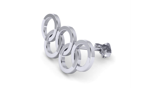 Olympic Stud Earrings image 0