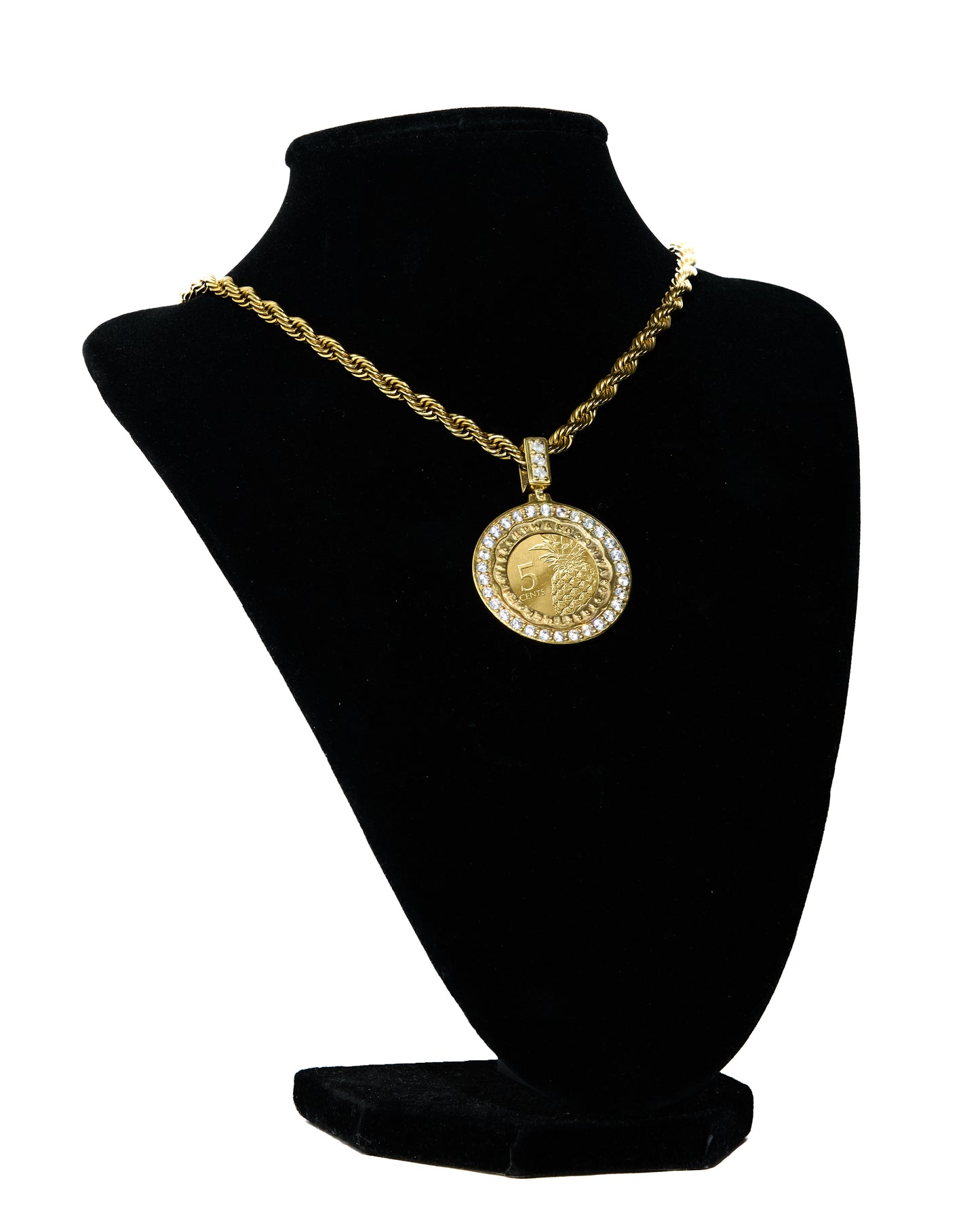 Coin Frame Pendant