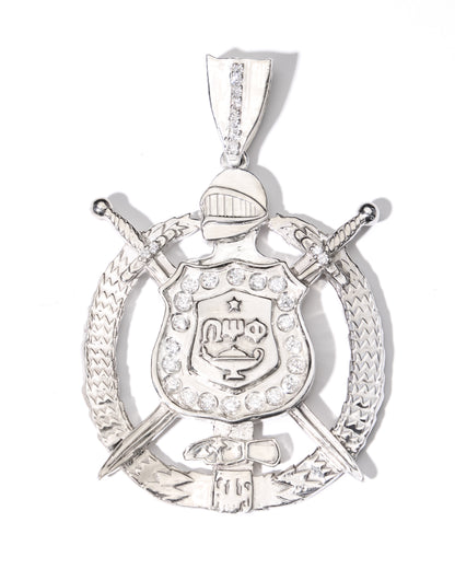 Omega Psi Phi Large Custom Pendant