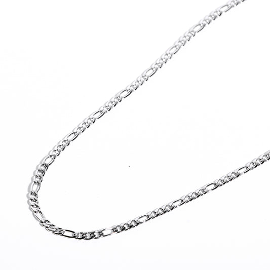 Sterling Silver Figaro Chain