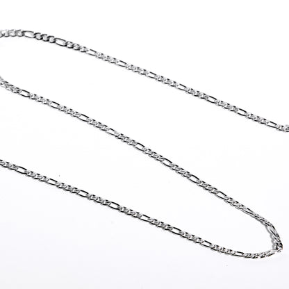 Sterling Silver Figaro Chain