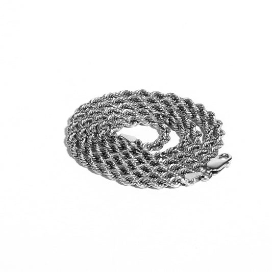 Sterling Silver Rope Chain