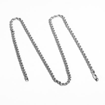 Hollow 10K Gold Rope Chain