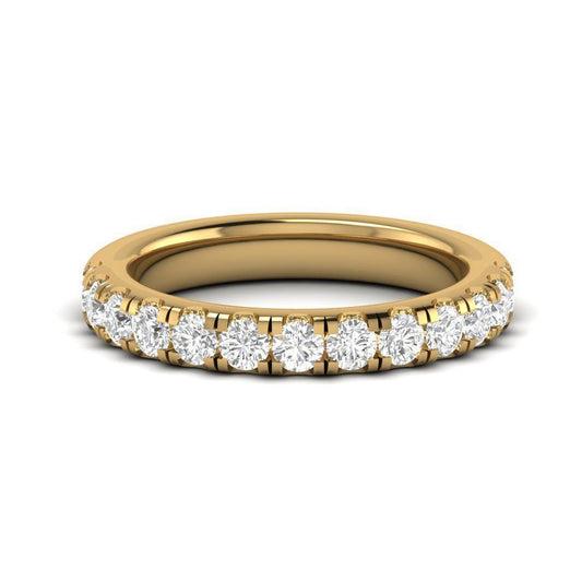 Dual French Cut Split Diamond Ring