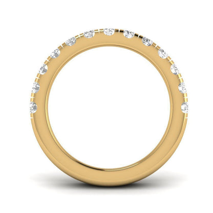 Dual French Cut Split Diamond Ring