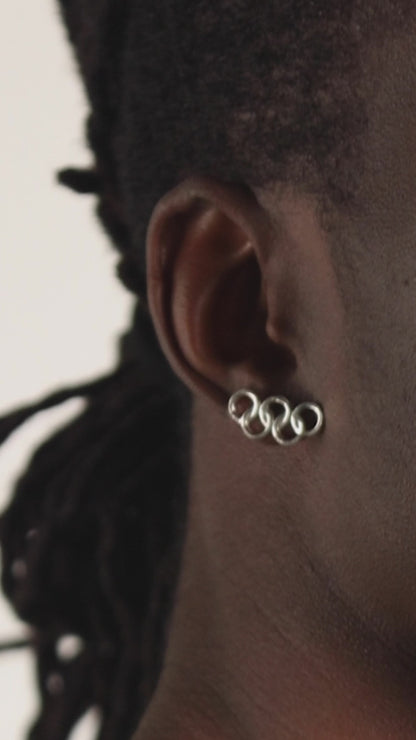 Olympic Stud Earrings