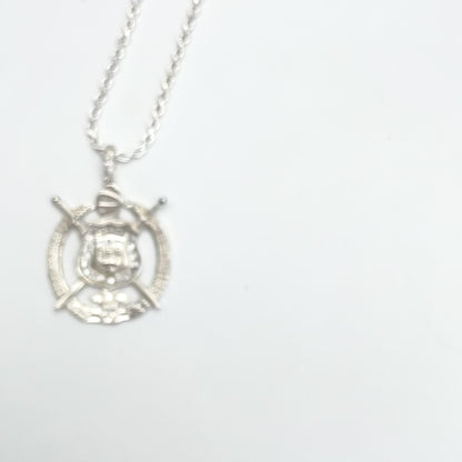 Omega Psi Phi Large Custom Pendant