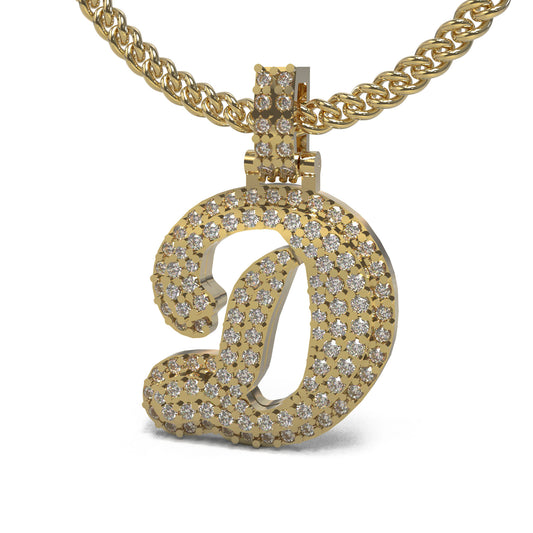 Custom Letter Pendant